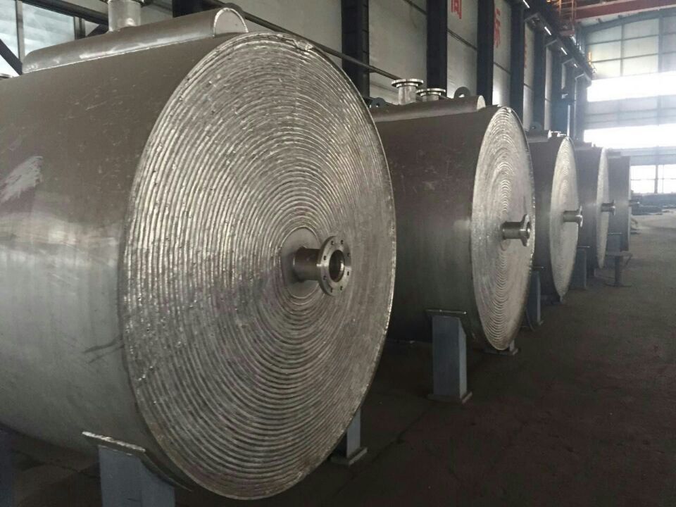 螺旋板換熱器生產工藝技術質量概述